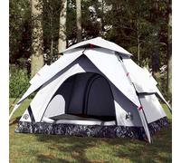 Tente de Camping à Dôme Abri Auvent Randonnée Terrasse Libération Rapide vidaXL