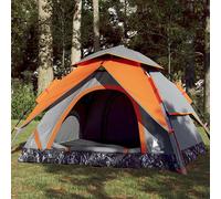 Tente de Camping à Dôme Abri Auvent Randonnée Terrasse Libération Rapide vidaXL