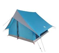 Tente de camping A-Frame pour 5 personnes, imperméable et légère, parfaite pour les excursions en famille et les aventures en plein air, en tissu polyester robuste
