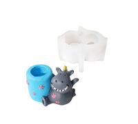 Tente De Camping À Zèbre Robuste Accessoire De Moule En Silicone Robuste Pour Bougeoirs Pratiques Et Décoration Plâtre Moule Artisanal Silicone