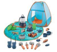 Tente de Camping - AMOUNE - Ensemble de Camping - Lumières et Sons - Pour Enfants de 3 Ans et Plus - 2 Places