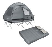 Tente de camping avec matelas gonflable - SoBuy - Dimensions 193x145x188 cm - Matelas gonflable inclus