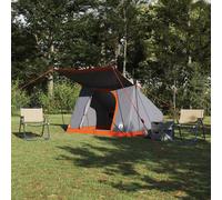 Tente de camping avec toit avec stockage avec évent taffetas Abri d'été vidaXL v