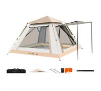 Tente de camping - CONFOZEN - Modèle automatique - 210x210x135 cm - Imperméable PU2000MM - 4 places