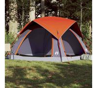Tente de Camping de Cabine 4 Personnes Imperméable Randonnée Extérieur vidaXL