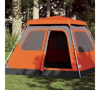 Tente de Camping dôme 4 Personnes déploiement Rapide imperméable avec Double Toit Amovible pour randonnée et Festival