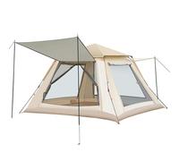 Tente de Camping entièrement Automatique épaisse et à Ouverture Rapide, Facile à Installer imperméable et Coupe-Vent idéale pour la randonnée Les Voyages en Famille et Les randonnées pédestres