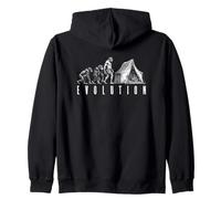Tente de Camping Evolution Funny Man Singe Neandertal Sweat à Capuche