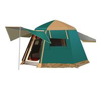 Tente de Camping Familial Double Couche Automatique Ouverture de Tente hydraulique Tente de Tente de Tente hydraulique avec Porche pour Grimper Les Festivals de pêche Bonjour