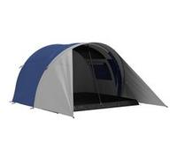Tente de camping familiale Outsunny 3-4 personnes avec double toit 3000 mm sac de transport, tente tunnel étanche légère ventilée