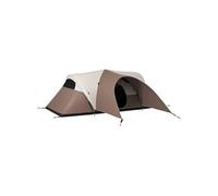 Tente de camping familiale 5-6 pers. étanchéité 3000 mm sac coloris café Marron