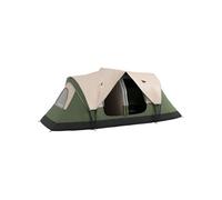 Tente de camping familiale 6-8 pers. double toit étanche 2 000 mm moustiquaire sac de tranport vert