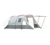 Outsunny Tente de Camping familiale 6-8 Personnes, Tente Tunnel imperméable, Portes + fenêtres, ventilée, Sac de Transport Inclus, Facile à Monter, 5,1 x 2,4 x 1,8 cm, Gris Clair