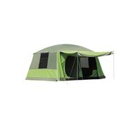 Tente de camping - Outsunny - pour 4 à 8 personnes - légère portable - facile à Installer - porche, sac de transport, crochet -