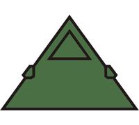 Tente de camping Jurek Tramp 3.5 Duo verdure de montagne