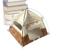 Tente de Camping Miniature - 35 g, modèle de Petite Tente de Camping, modèle de Tent de Jeu pour, Jouet de Simulation d'aventure en Plein air, Diorama, abri d'exposition en Tissu Mignon | Jeu