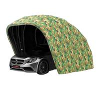 Tente de Camping Mobile entièrement Automatique pour garages avec télécommande, garages pliants en Acier Inoxydable pour Le Parking, garages Robustes (Camouflage)