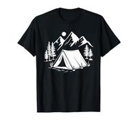 Tente de Camping Montagne, forêt, pins, randonnée, Aventure, Amoureux T-Shirt