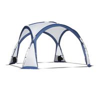 Outsunny - Tente de camping - Polyester - 350x350x230cm - Blanc