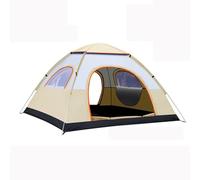 Tente De Camping Pop Up 3-4 Personnes, Montage Rapide en 2 Secondes Étanche Anti-UV Portable for Camping Famille Randonnée Plage