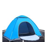 Tente de camping pop-up automatique pour 2 à 3 personnes, légère, imperméable, coupe-vent, protection UV, pour la plage, les voyages, la randonnée, la chasse, la pêche