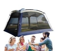 Tente de Camping - Portable avec écran pour ombrage et Maison de, Tente de Camping avec Maille Filet pour Voyage, Pique-Nique, Sorties familiales, randonnée, Voyage Routier et activités de