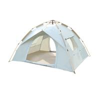 Tente de Camping Portable, légère, Pliable, à Ouverture instantanée, pour activités de Plein air, Protection Solaire Toutes Saisons, ventilée, résistante aux UV Gris. 220 * 200 * 145CM