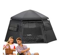 Tente de camping portable pour parc, tentes de camping familiales - Tente instantanée avec protection solaire | Tente d'extérieur avec tentes et abris faciles à installer
