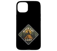 Tente de Camping pour Chat Noir Coque pour iPhone 15 Plus