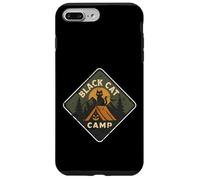 Tente de Camping pour Chat Noir Coque pour iPhone 7 Plus/8 Plus