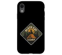 Tente de Camping pour Chat Noir Coque pour iPhone XR
