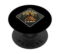 Tente de Camping pour Chat Noir PopSockets PopGrip Adhésif
