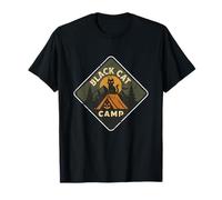 Tente de Camping pour Chat Noir T-Shirt
