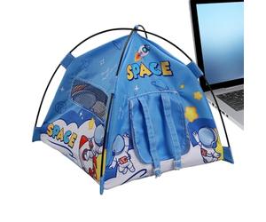 Tente de Camping pour Maison de, matériau en Tissu Compact, Construction réaliste, Meubles de Jeu décoratifs, Jouet de scène créatif avec Mini Design réaliste, pensée pour Filles et D
