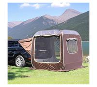 Tente de Camping pour Voiture, Camping-Car, Van, Voiture, Camping, SUV, Tente de Camping pour Coffre, 3-4 Personnes, Universel, imperméable (C (Marron)
