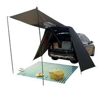 Tente de camping pour voiture | Portable, réglable, imperméable, résistant aux UV | Tente de Hayon Portable, Auvent pour SUV - Pour véhicule berline camion fourgon road trip pique-nique randonnée pêch