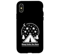 Tente de Camping Sleep Under The Stars Coque pour iPhone X/XS