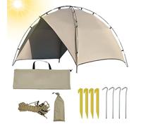 Tente de camping - Tente familiale portable - Abri de voyage facile à installer - Auvent d'extérieur pliable instantané - Tente d'ombrage légère pour pique-nique, randonnée, festival, arrière-cour