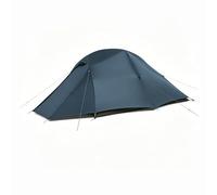 Tente de Camping - Tente Trekking, sans Arceaux Pré-courbés - pour la Randonnée, Le Jardin et L'alpinisme(Blue)