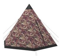 vidaXL Tente de camping pour 4 personnes – Randonnée, Jardin, Extérieur – Multicolore
