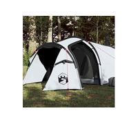 Vidaxl Tente De Camping 4 Personnes Blanc 360x135x105 Cm Taffetas 185t