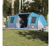 vidaXL Tente de camping tunnel 4 personnes bleu imperméable, tente, abri de camping, abri de jardin, tente de jardin, abri 4009411