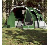 Tente de camping tunnel 4 personnes vert imperméable