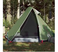 Tente de camping - vidaXL - 2 personnes - Imperméable - Vert - Léger et portable