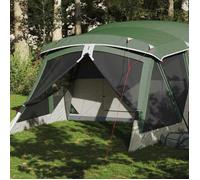 Tente de camping - vidaXL - 4 personnes - Imperméable - Vert - Porche inclus