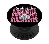 Tente de Carnaval Aunt of The Ringmaster Auntie Circus PopSockets PopGrip Adhésif
