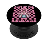 Tente de Carnaval Aunt of The Ringmaster Auntie Circus PopSockets PopGrip Adhésif