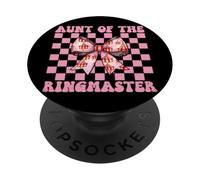 Tente de Carnaval Aunt of The Ringmaster Auntie Circus PopSockets PopGrip Adhésif