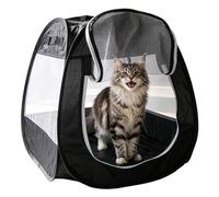 Tente De Chat - Enclos Interactif Multifonctionnel Animalier | Enclos Et Chenil pour Chiens,pour Petit Chiot et Lapin à la Plage au Jardin dans la Cour au Parc Pendant l'exercice Le Repos et Le Jeu