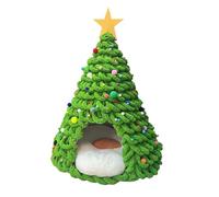 Tente de chat - Rideau d'arbre de Noël | Igloo pour chats, grotte de chatons, lits, ensemble de matériaux, rideaux, meubles de maison, décoration artisanale d'hiver, famille, amis, chats, chiens
